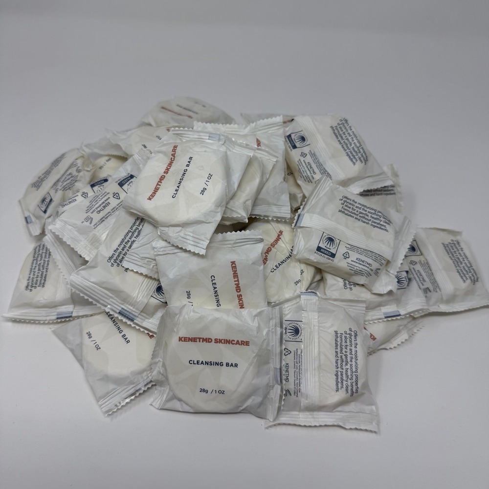 KENETMD Soap Cleansing Bars Lot‎ of 40 28g / 1oz Each USA NEW! Kenet MD Skincare